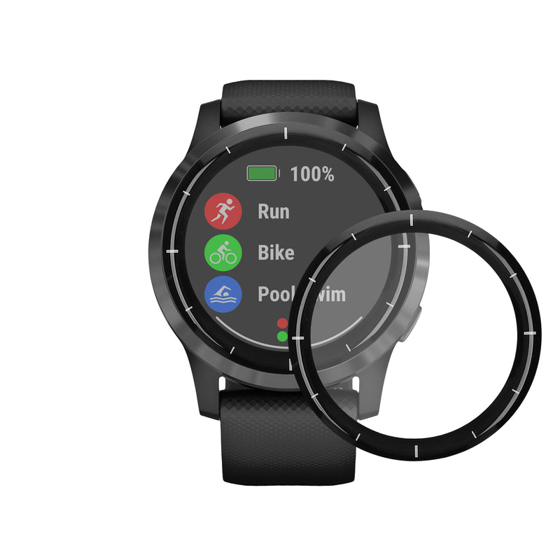 kwmobile Displayschutzfolie kompatibel mit Garmin Vivoactive 4 (45 mm) Folie Schutzfolie für Fitness Tracker robuster Displayschutz