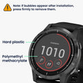 kwmobile Displayschutzfolie kompatibel mit Garmin Vivoactive 4 (45 mm) Folie Schutzfolie für Fitness Tracker robuster Displayschutz
