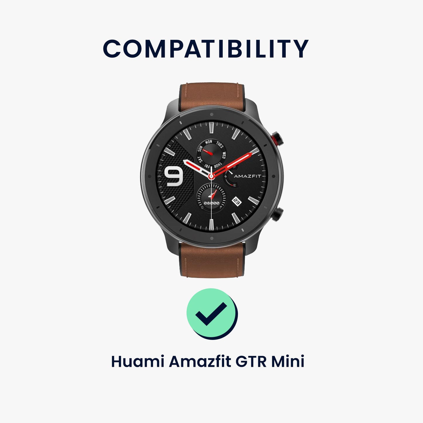2x Displayschutzfolie für Huami Amazfit GTR Mini