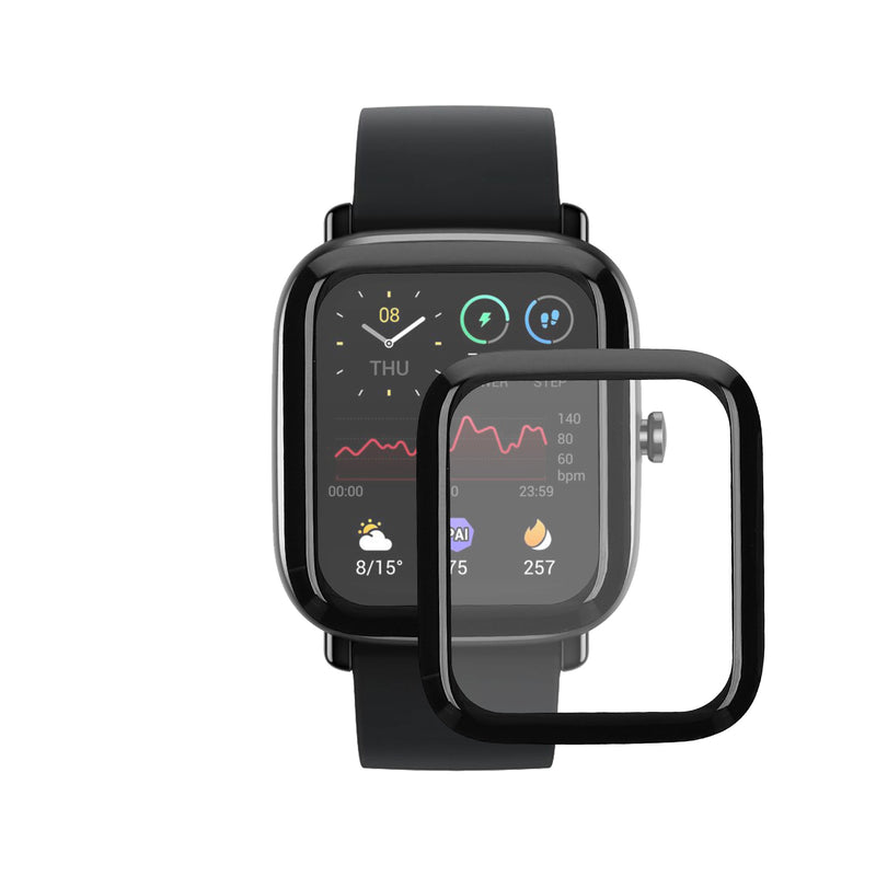 kwmobile Displayschutzfolie kompatibel mit Huami Amazfit GTS 2 Mini Folie Schutzfolie für Fitness Tracker robuster Displayschutz
