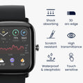 kwmobile Displayschutzfolie kompatibel mit Huami Amazfit GTS 2 Mini Folie Schutzfolie für Fitness Tracker robuster Displayschutz