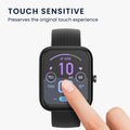 kwmobile Displayschutzfolie kompatibel mit Huami Amazfit Bip 3 Pro Folie Schutzfolie für Fitness Tracker robuster Displayschutz