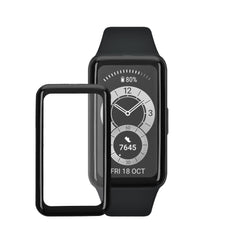 kwmobile 2x Transparente Displayschutzfolie kompatibel mit Huawei Band 6 / 6 Pro Folie - Schutzfolie für Fitness Tracker - robuster Displayschutz Transparent  
