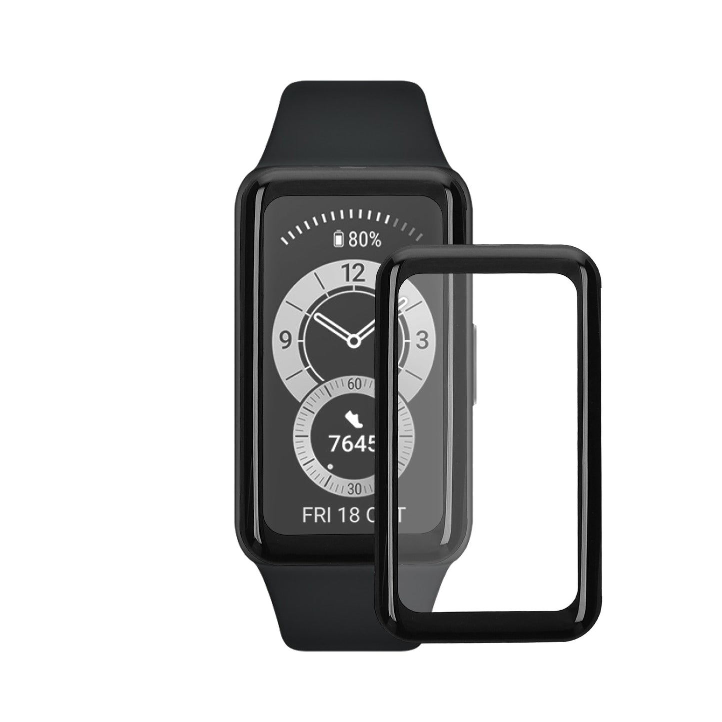 2x Displayschutzfolie für Huawei Band 6 / 6 Pro