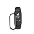 kwmobile 2x Transparente Displayschutzfolie kompatibel mit Xiaomi Mi Band 7 Folie - Schutzfolie für Fitness Tracker - robuster Displayschutz Transparent  