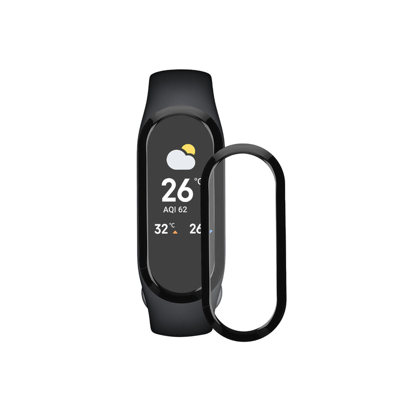 kwmobile Displayschutzfolie kompatibel mit Xiaomi Mi Band 7 Folie Schutzfolie für Fitness Tracker robuster Displayschutz