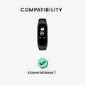 kwmobile Displayschutzfolie kompatibel mit Xiaomi Mi Band 7 Folie Schutzfolie für Fitness Tracker robuster Displayschutz
