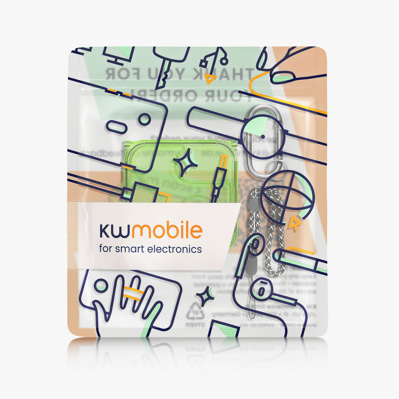 kwmobile Hülle kompatibel mit Nothing ear (2) Hardcover Schutzhülle Etui Case Cover Kopfhörer