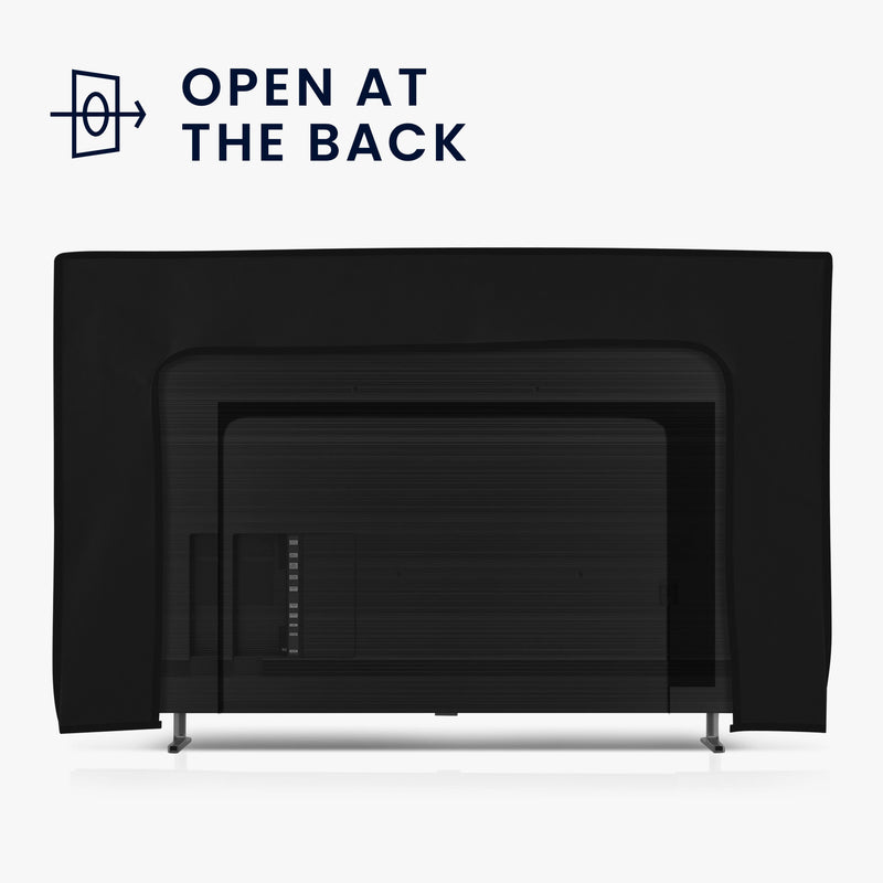 kwmobile 19" TV Abdeckung Indoor Fernseher Hülle Bildschirmschutz Abdeckung TV Bildschirm Staubschutzhülle Fernsehabdeckung