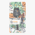kwmobile Autoschlüssel Kunstleder Hülle kompatibel mit Peugeot Citroen 3-Tasten Smartkey Autoschlüssel (nur Keyless Go) - Schlüsselhülle Schlüssel Case - Cover