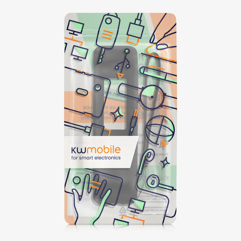 kwmobile Hülle Fernbedienung kompatibel mit Samsung BN59-01432A / BN59-01432J / TM2360e Hülle für TV Zubehör