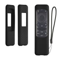 kwmobile Hülle Fernbedienung kompatibel mit Samsung BN59-01432A / BN59-01432J / TM2360e Hülle - Silikon Case für TV Zubehör in Schwarz Schwarz  
