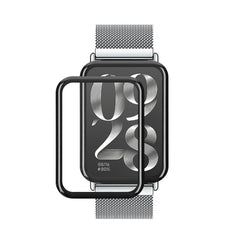 kwmobile 2x Transparente Displayschutzfolie kompatibel mit Xiaomi Mi Band 8 Pro Folie - Schutzfolie für Fitness Tracker - robuster Displayschutz Transparent  
