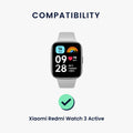kwmobile Uhrenarmband für Xiaomi Redmi Watch 3 Active Armband Fitnesstracker Band Set Ersatzarmband Smartwatch