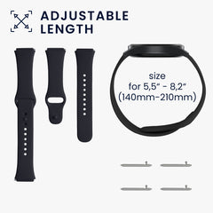 kwmobile Uhrenarmband für Xiaomi Redmi Watch 3 Active Armband Fitnesstracker Band Set Ersatzarmband Smartwatch