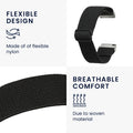 kwmobile Armband kompatibel mit Ticwatch GTH / E3 / C2 - Fitnesstracker Sportarmband Band - Innenmaße von 14 - 22 cm