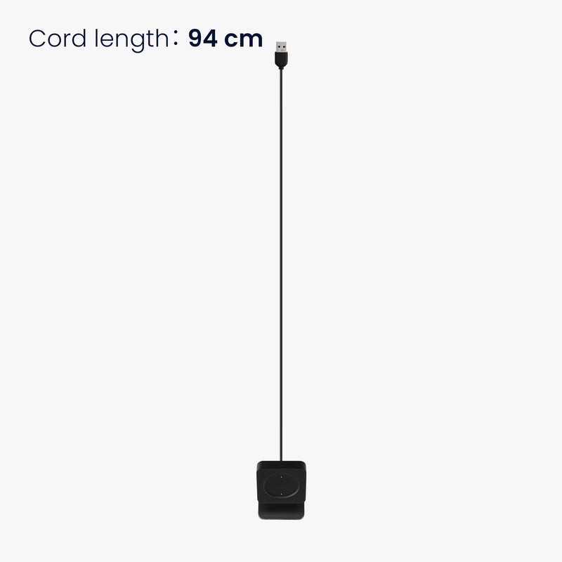 kwmobile USB Ladegerät kompatibel mit Huami Amazfit GTS 4 / GTR 4 / GTR 4 Pro USB Kabel Charger Stand Smart Watch Ladestation Docking Station Ladekabel mit Standfunktion