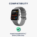 kwmobile USB Ladegerät kompatibel mit Huami Amazfit GTS 4 / GTR 4 / GTR 4 Pro USB Kabel Charger Stand Smart Watch Ladestation Docking Station Ladekabel mit Standfunktion