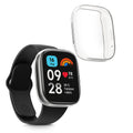 kwmobile Silikon Hülle für Xiaomi Redmi Watch 3 Active Schutzhülle Fullbody Display Cover Set