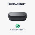 kwmobile Hülle kompatibel mit Technics EAH-AZ60E-S Kopfhörer