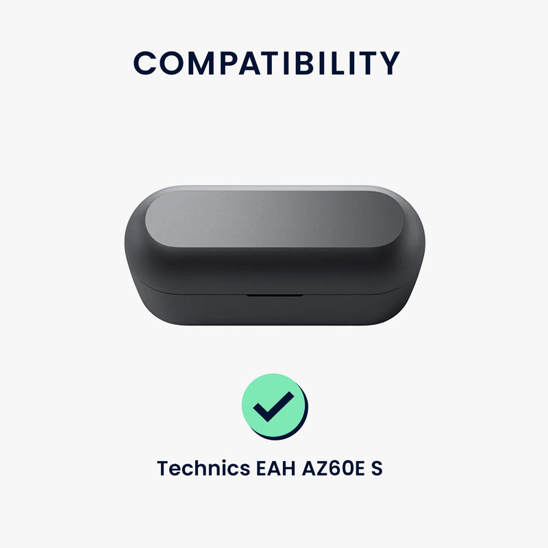 kwmobile Hülle kompatibel mit Technics EAH-AZ60E-S Kopfhörer
