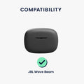 kwmobile Hülle kompatibel mit JBL Wave Beam / Beam 2 / Wave 200TWS Hülle - Kopfhörer Case - Schutzhülle