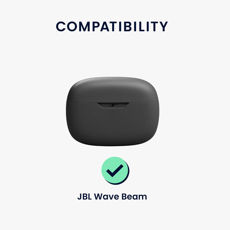 kwmobile Hülle kompatibel mit JBL Wave Beam / Beam 2 / Wave 200TWS Hülle - Kopfhörer Case - Schutzhülle