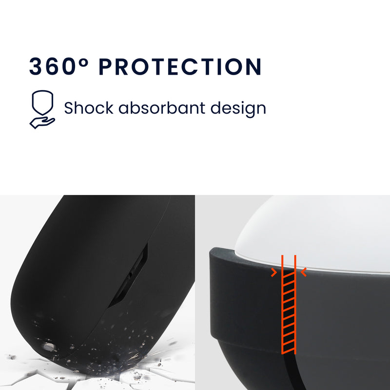 kwmobile Hülle kompatibel mit JBL Wave Beam / Beam 2 / Wave 200TWS Hülle - Kopfhörer Case - Schutzhülle