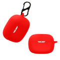 kwmobile Hülle kompatibel mit JBL Wave Beam / Beam 2 / Wave 200TWS Hülle - Kopfhörer Case - TPU Silikon Cover - Schutzhülle in Rot Rot  