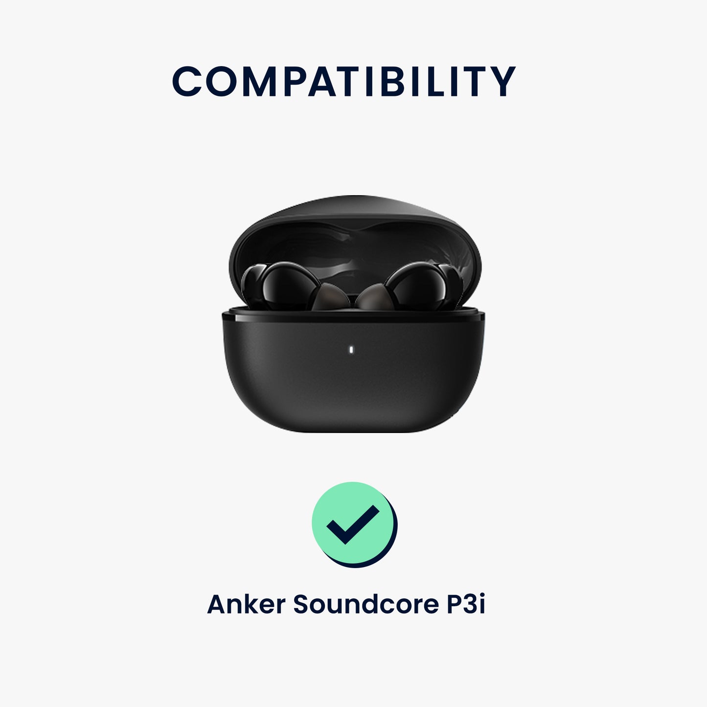 kwmobile Hülle kompatibel mit Anker Soundcore P3i - Kopfhörer Case - Schutzhülle