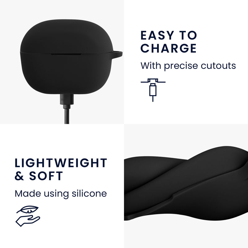 kwmobile Hülle kompatibel mit Anker Soundcore P3i - Kopfhörer Case - Schutzhülle