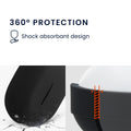 kwmobile Hülle kompatibel mit Anker Soundcore P3i - Kopfhörer Case - Schutzhülle
