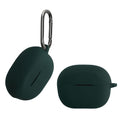 kwmobile Hülle kompatibel mit Anker Soundcore P3i Hülle - Kopfhörer Case - TPU Silikon Cover - Schutzhülle in Dunkelgrün Dunkelgrün  