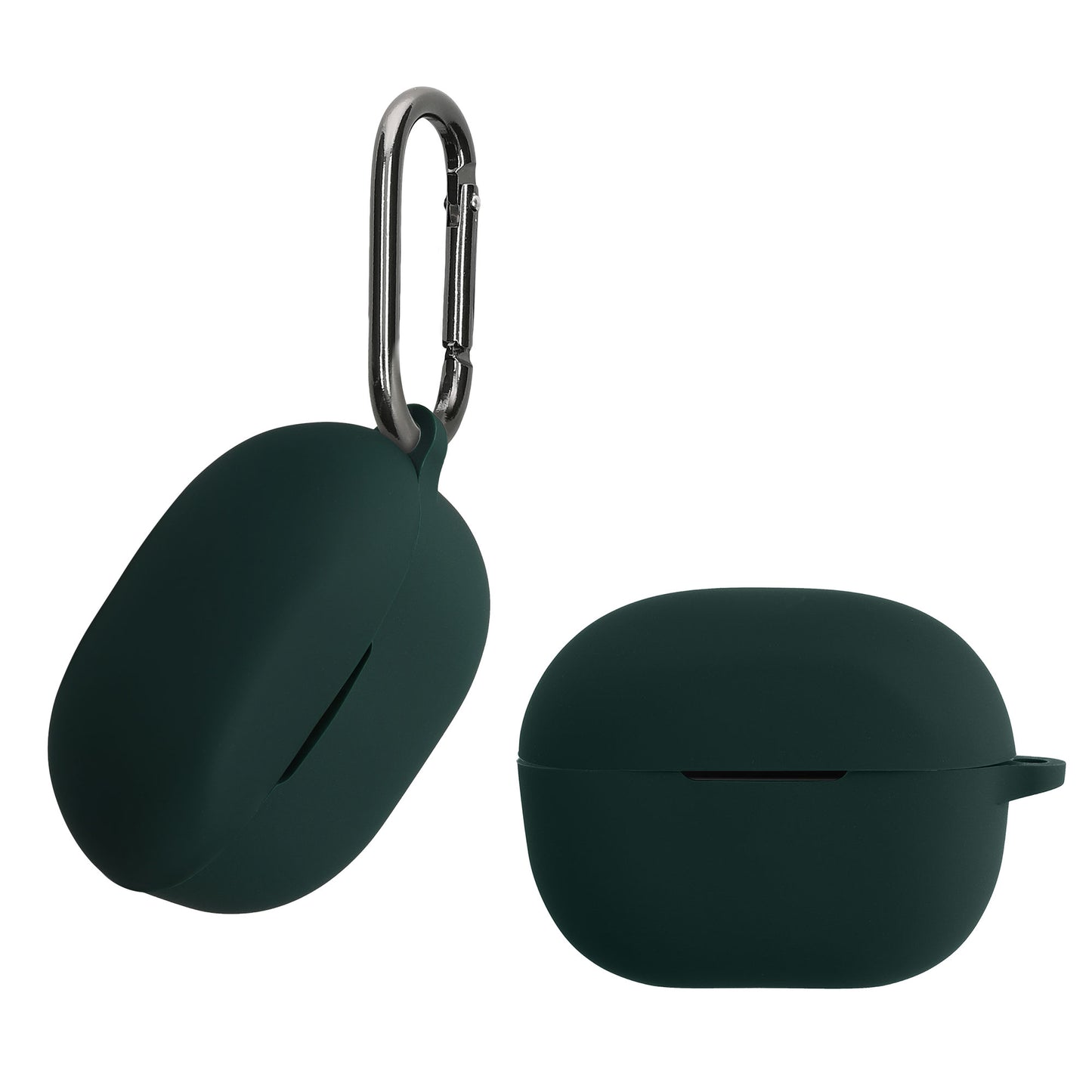 kwmobile Hülle kompatibel mit Anker Soundcore P3i Hülle - Kopfhörer Case - TPU Silikon Cover - Schutzhülle in Dunkelgrün Dunkelgrün  