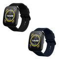 kwmobile Uhrenarmband für Huami Amazfit Bip 6 / Bip 5 Unity / Bip 5 / GTS 3 / Balance 2 / Helio Strap Armband Fitnesstracker Band Set Ersatzarmband Smartwatch
