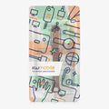 kwmobile Echtleder Uhrenarmband für Xiaomi Mi Band 7 Armband Ersatzarmband für Fitnesstracker Wechselarmband Smartwatch
