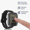kwmobile Glas Hülle für Huami Amazfit Bip 5 Schutzhülle Fullbody Fitnesstracker Case Set