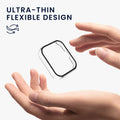 kwmobile Glas Hülle für Huami Amazfit Bip 5 Schutzhülle Fullbody Fitnesstracker Case Set