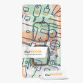 kwmobile Glas Hülle für Xiaomi Redmi Watch 3 Active / Redmi Watch 3 Lite Schutzhülle Fullbody Fitnesstracker Case Set
