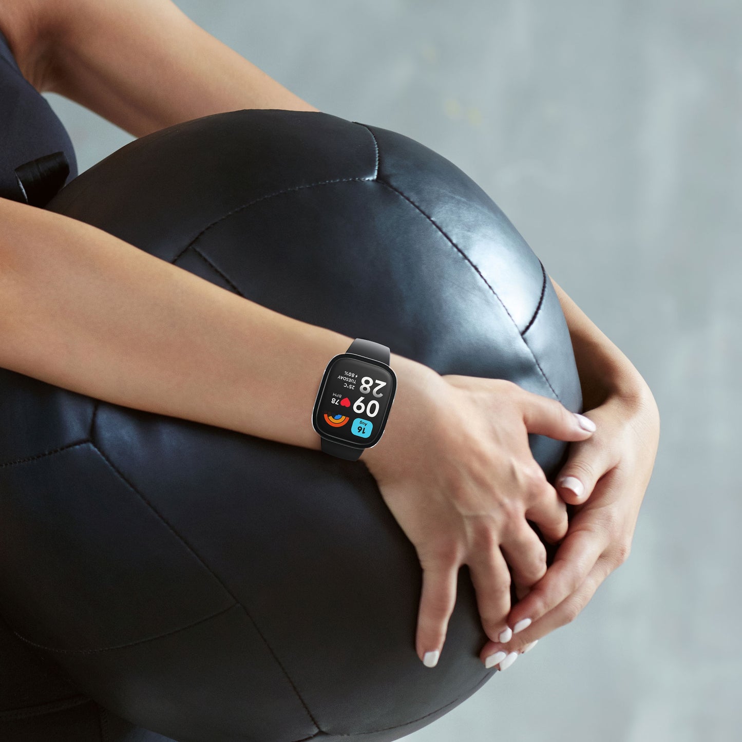 kwmobile Glas Hülle für Xiaomi Redmi Watch 3 Active / Redmi Watch 3 Lite Schutzhülle Fullbody Fitnesstracker Case Set