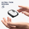 kwmobile Glas Hülle für Xiaomi Redmi Watch 3 Active / Redmi Watch 3 Lite Schutzhülle Fullbody Fitnesstracker Case Set