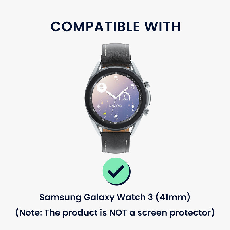 kwmobile Schutzhülle Schutzrahmen Zubehör kompatibel mit Samsung Galaxy Watch 3 (41mm)