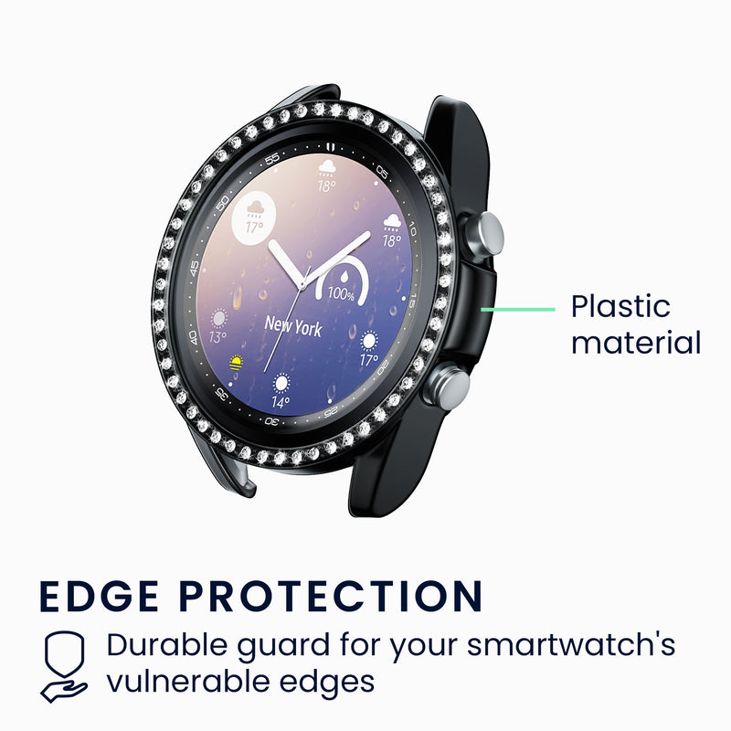 kwmobile Schutzhülle Schutzrahmen Zubehör kompatibel mit Samsung Galaxy Watch 3 (41mm)