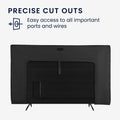 kwmobile Schutzhülle für 55" TV Hülle - Fernseher Bildschirmschutz Abdeckung - flexible TV Bildschirm Staubschutzhülle