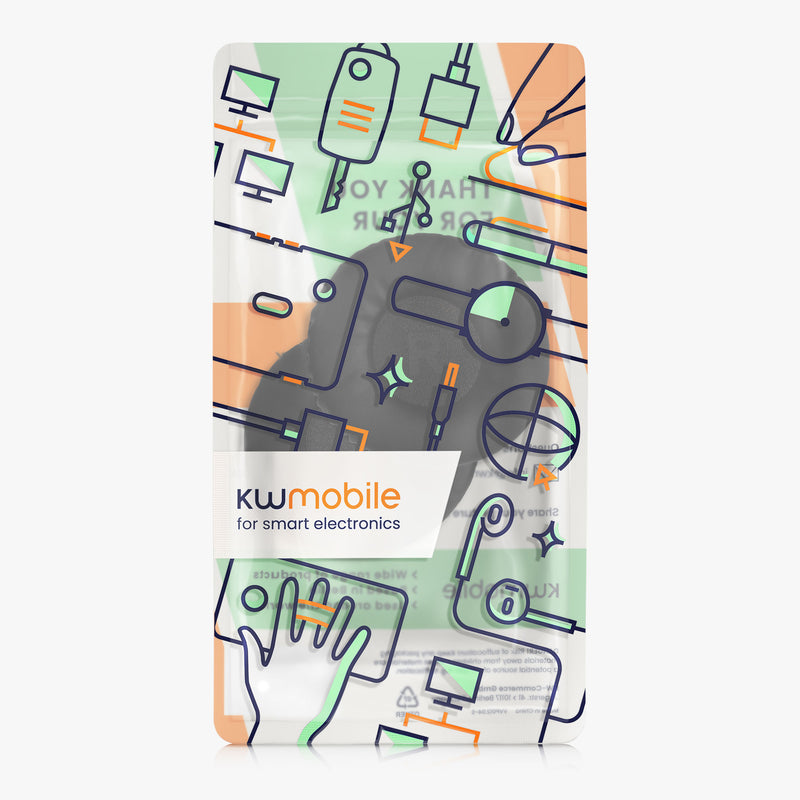 kwmobile Ohr Polster für OneOdio Pro 10 / Pro M / Pro C Ohrpolster Ersatz Ohrpolster Kopfhörer Ersatzteile Kopfhörer Ersatzpolster Over Ear Headphones