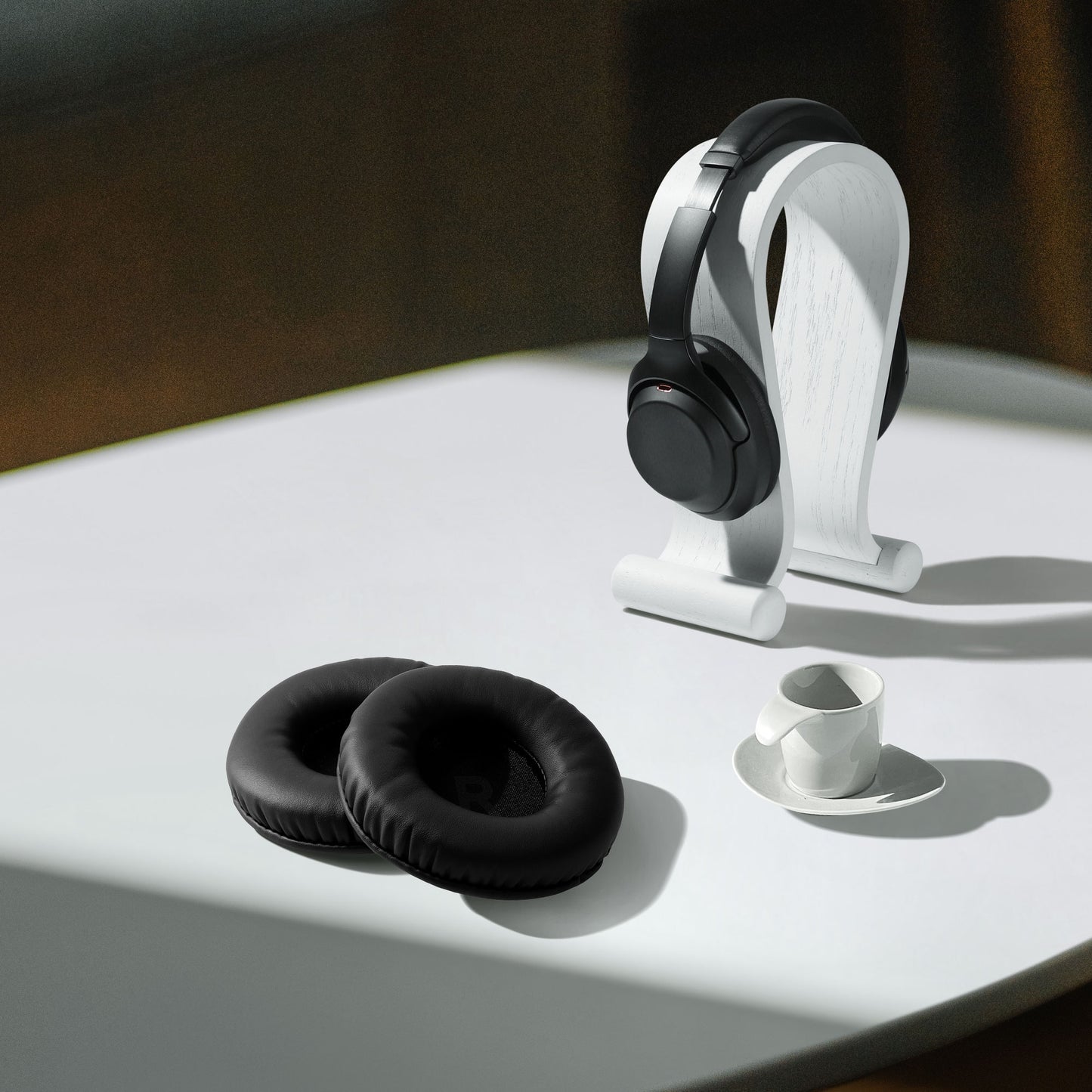 kwmobile Ohr Polster für OneOdio Pro 10 / Pro M / Pro C Ohrpolster Ersatz Ohrpolster Kopfhörer Ersatzteile Kopfhörer Ersatzpolster Over Ear Headphones