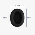 kwmobile Ohr Polster für Srhythm NC25 / NC35 Noise Cancelling Kopfhörer Ersatzteile Over Ear Headphones