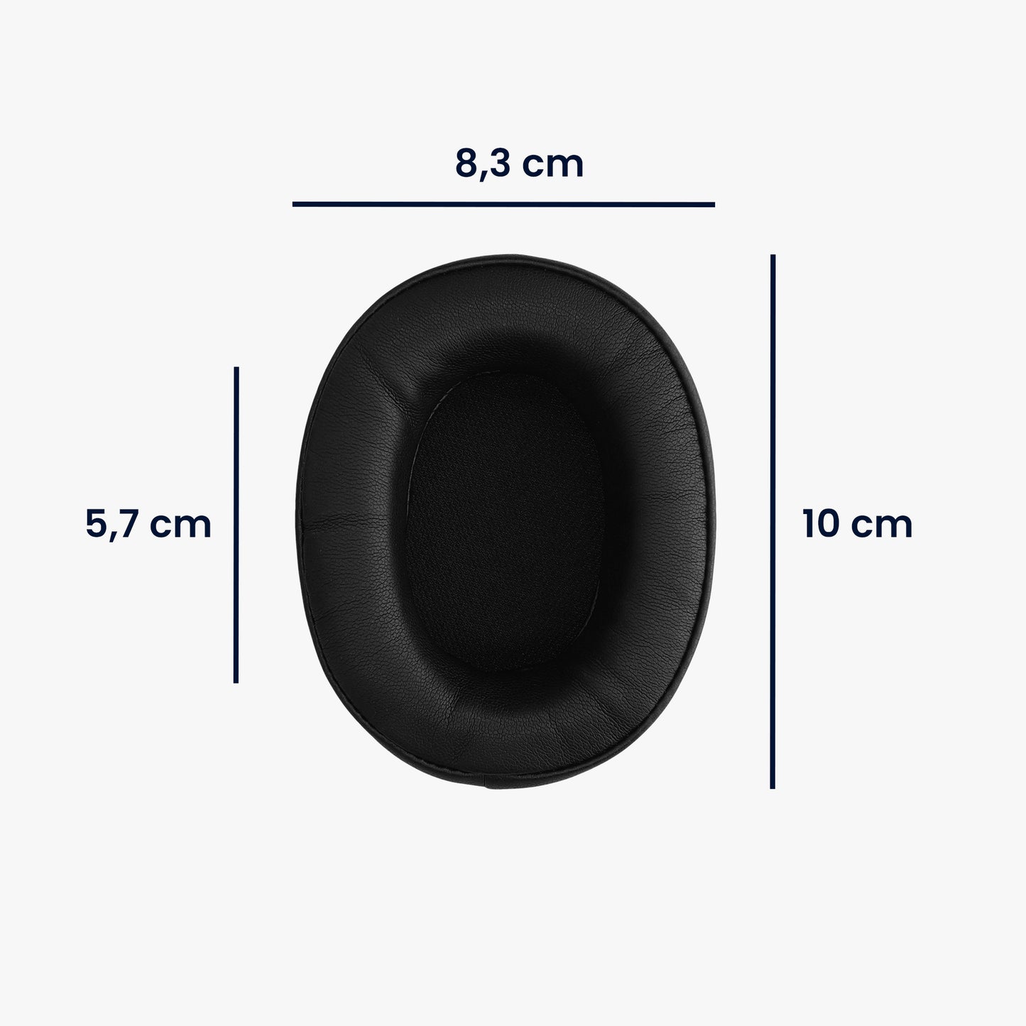 kwmobile Ohr Polster für Srhythm NC25 / NC35 Noise Cancelling Kopfhörer Ersatzteile Over Ear Headphones