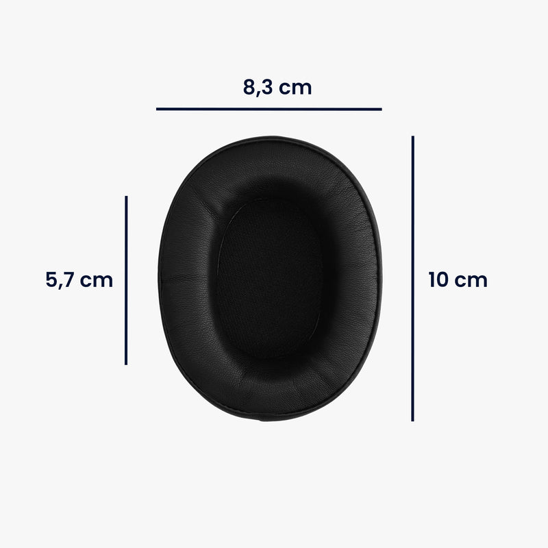 kwmobile Ohr Polster für Srhythm NC25 / NC35 Noise Cancelling Kopfhörer Ersatzteile Over Ear Headphones