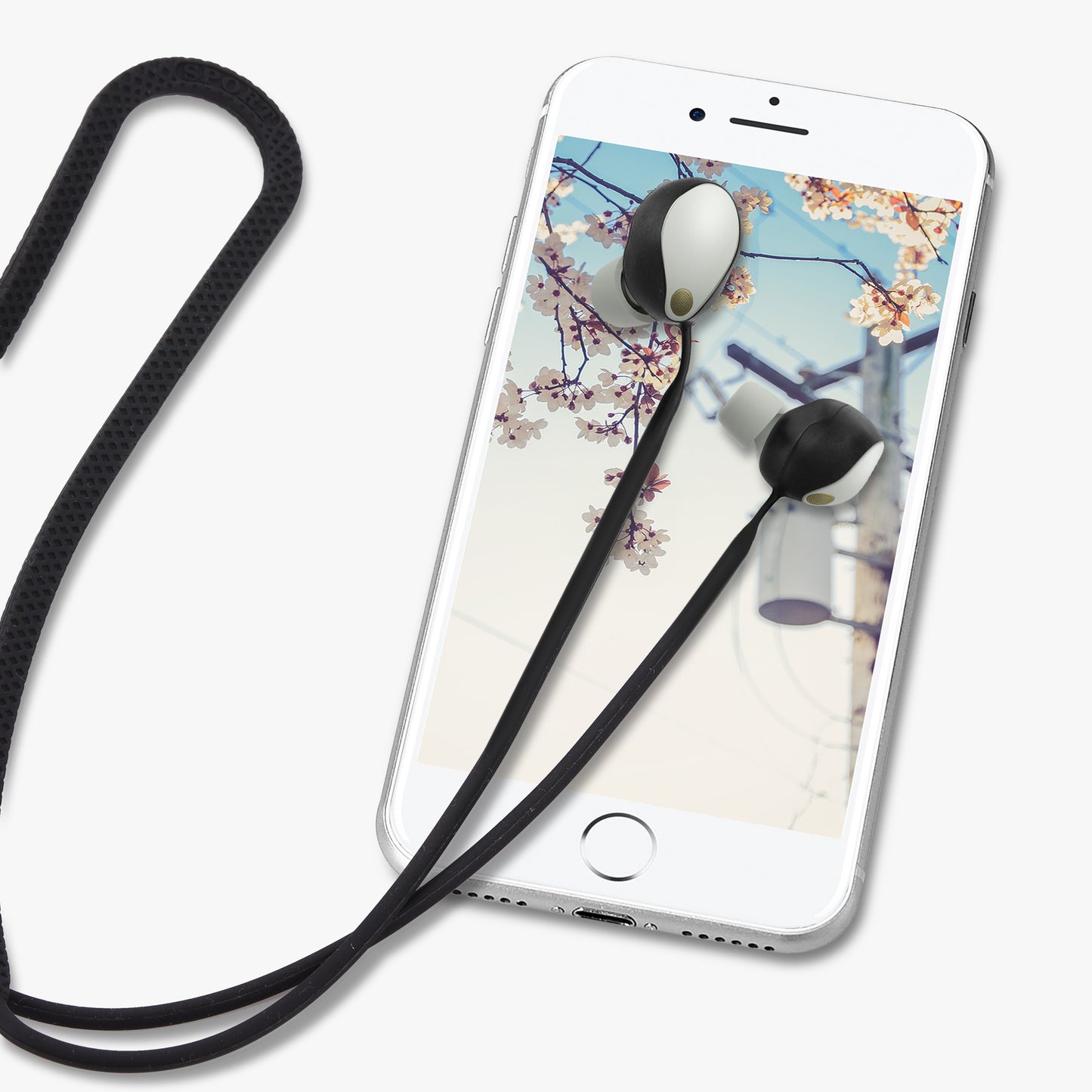 kwmobile Halteband kompatibel mit Sony WF-1000XM5 Headphones - Kopfhörer Halter Band Strap